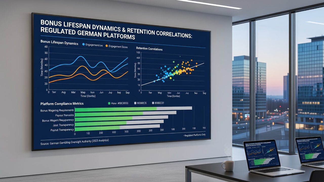 Darstellung von Retentionskurven und Bonusfristen auf regulierten Plattformen