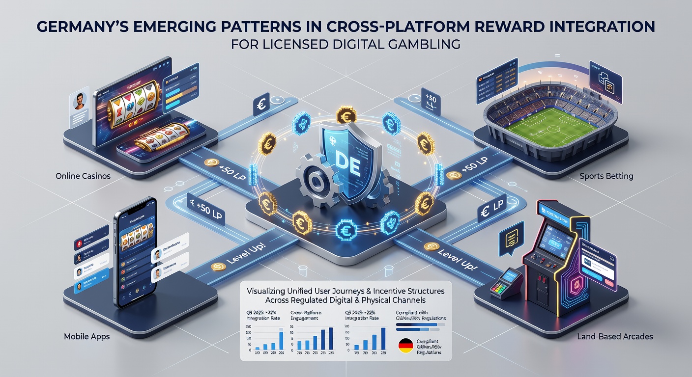 Darstellung von Datenflüssen und vernetzten Belohnungspfaden zwischen verschiedenen Spielkategorien auf deutschen lizenzierten Plattformen