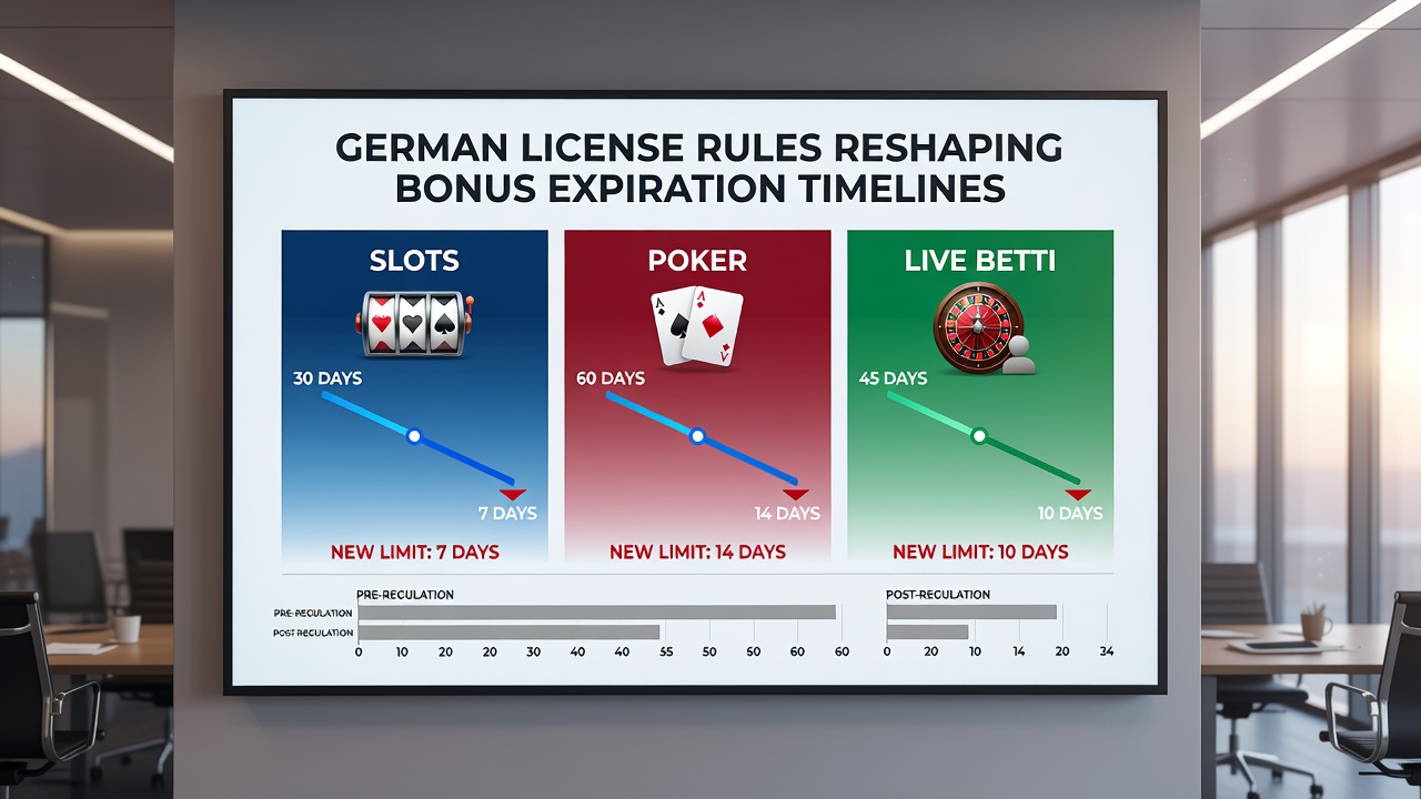 Vergleich von Bonusfristen in Poker, Slots und Live-Wetten unter deutschen Lizenzen