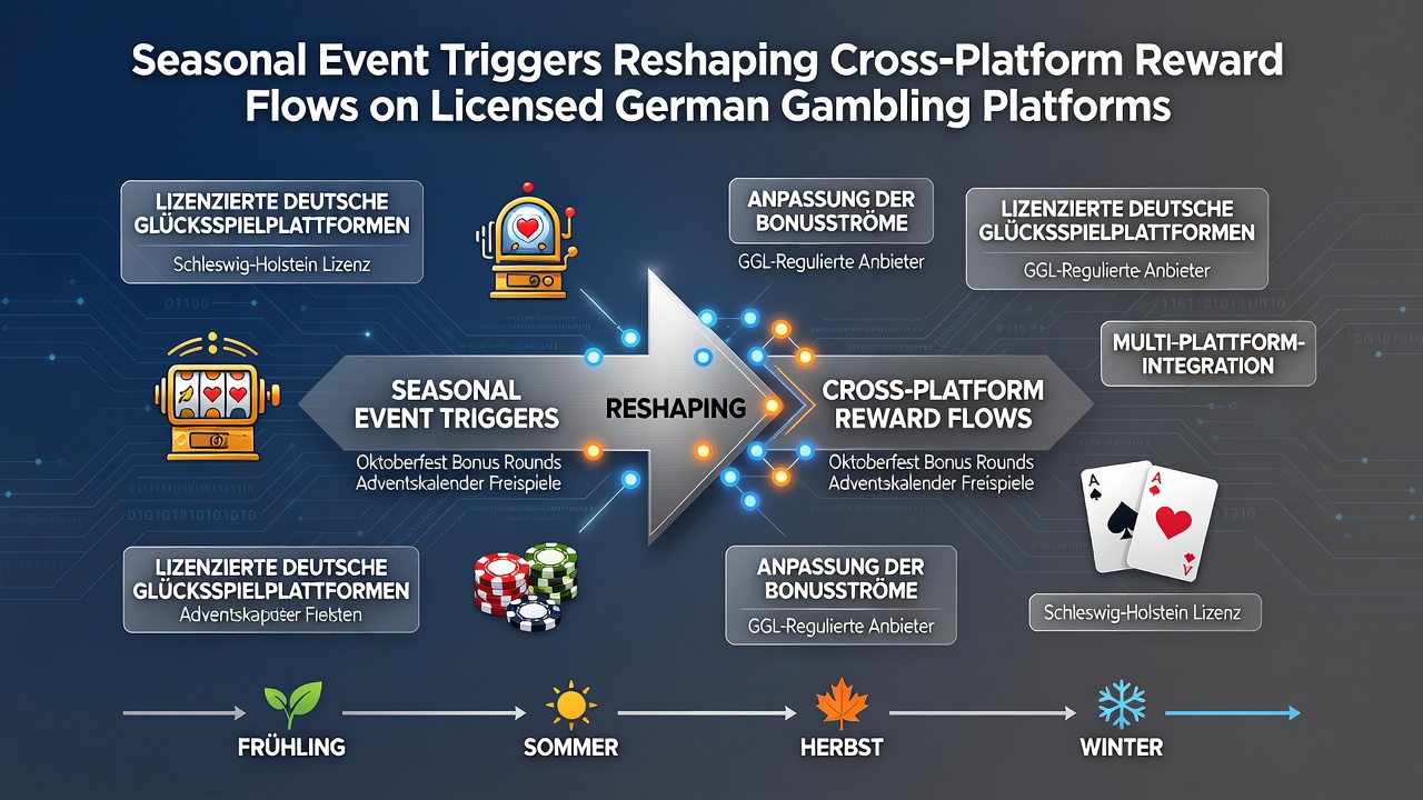 Saisonale Ereignisse verändern plattformübergreifende Belohnungsströme auf lizenzierten deutschen Glücksspielplattformen
